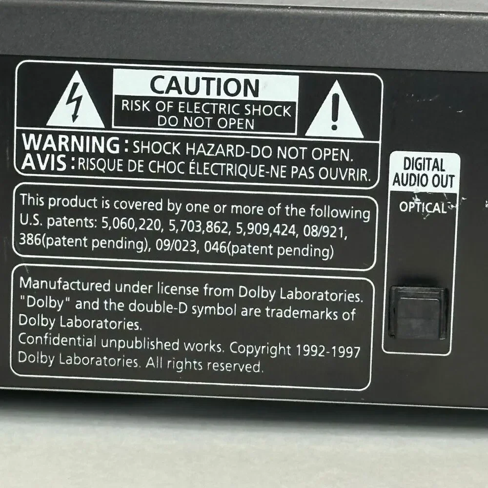 Samsung DVD Player DVD-M101 Black Tested/Works